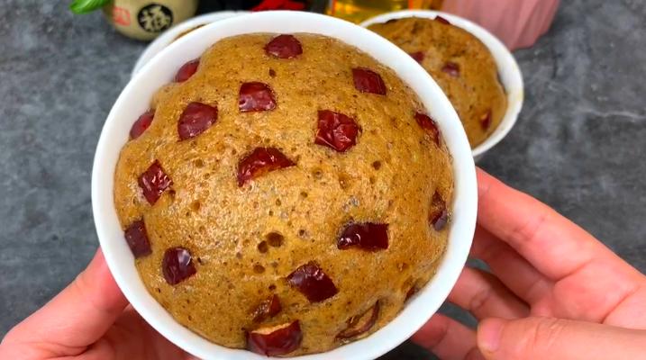 自发蛋糕粉做红糖发糕电饭煲版,比蛋糕还好吃的发糕做法简单