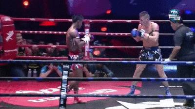 泰拳和踢拳的对决,泰拳vs拳击无规则