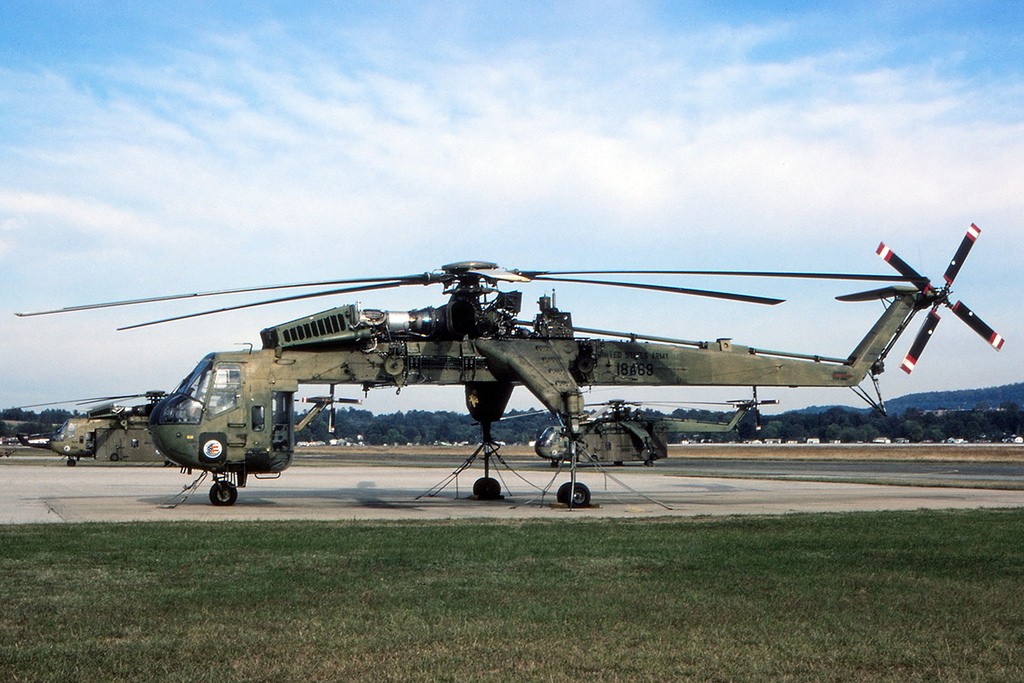 独特的重工业魅力——西科斯基S-64型号、细节、使用介绍