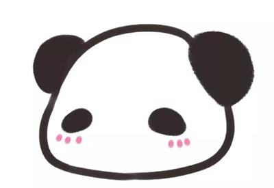 熊猫抱着竹子怎么画简笔画,熊猫头简笔画教程简单又漂亮