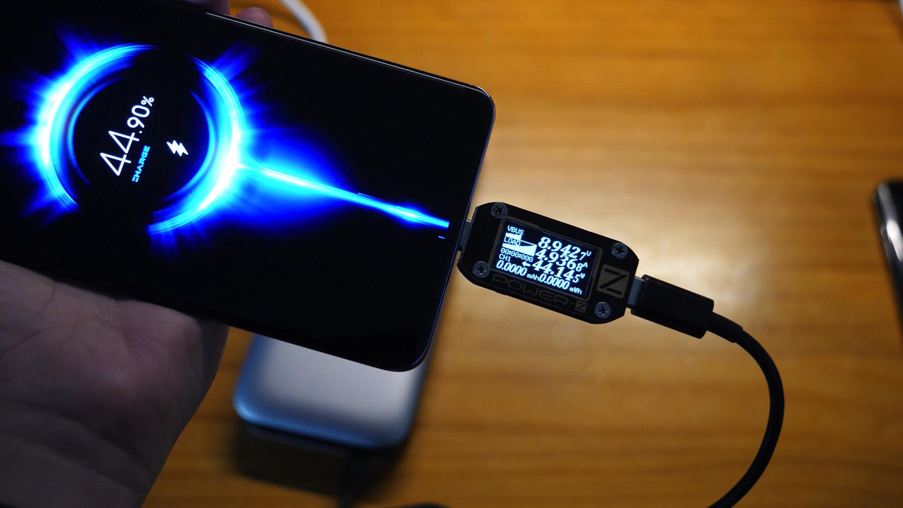 紫米充电宝120w给手机充电实测,紫米快充充电宝评测