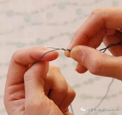 刺绣教程新手入门结粒绣,刺子绣基础入门针法教程