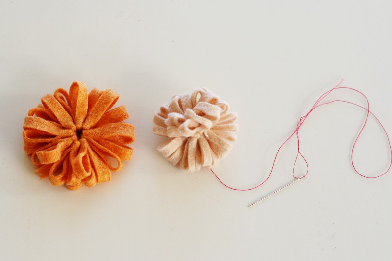 如何制作鲜花胸针图片教程,花朵胸针制作过程图解简单