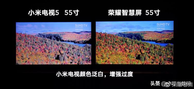 卢伟冰拆机翻车,小米光荣电视最新拆机对比