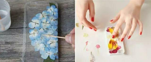 买手机送的透明壳，太难看？小姐姐教你做出最美“花壳”，收藏