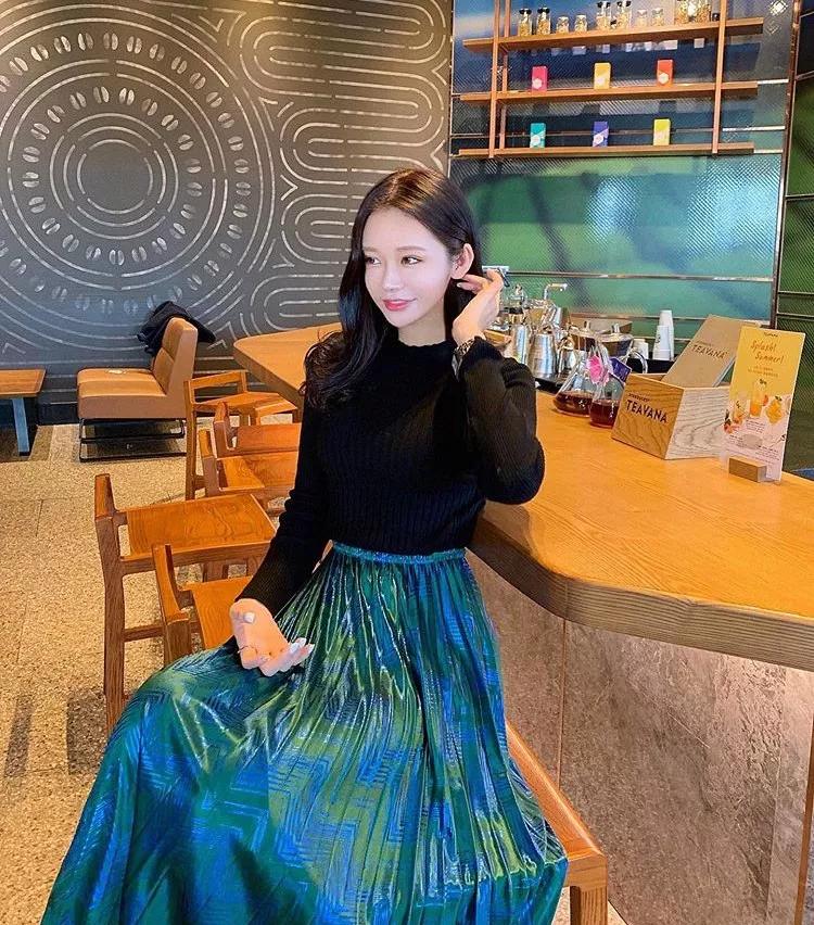 好看的冬季毛衣裙子套装,毛衣裙子太好看了这60件秋冬必买