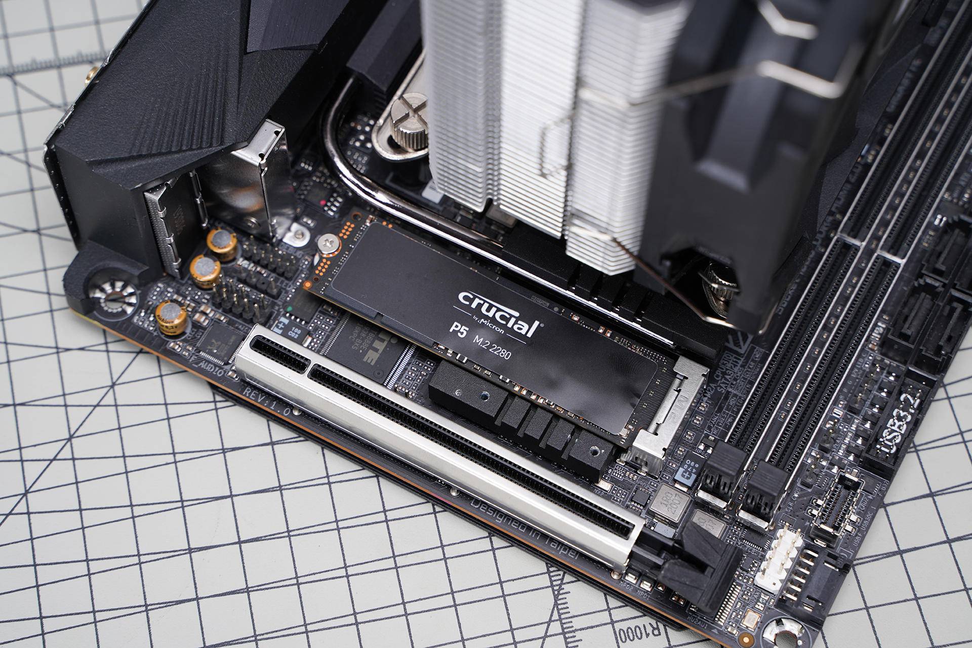 crucial英睿达p51tb固态硬盘评测,英睿达p5加装固态硬盘