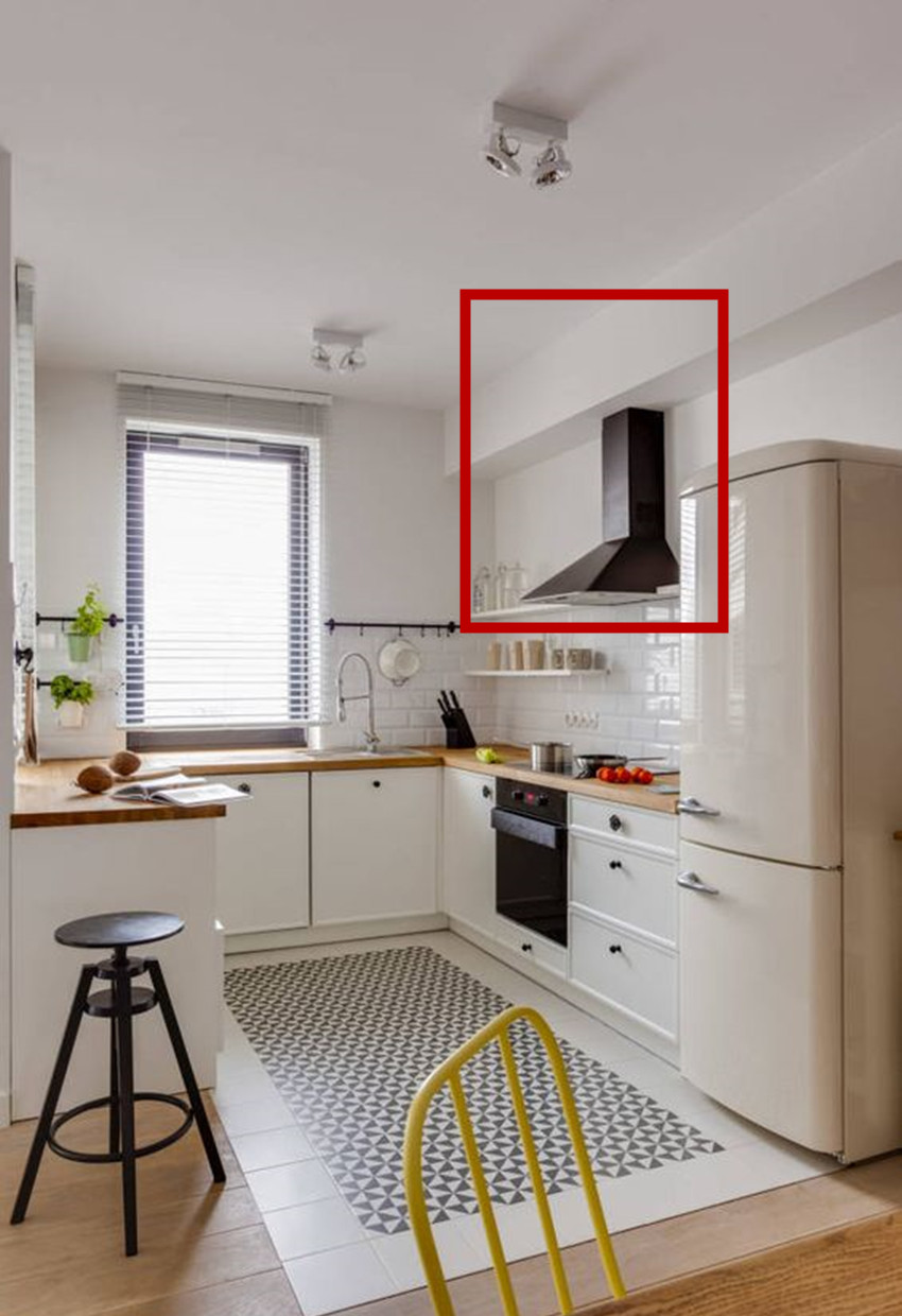 油烟机管道中间有横梁怎么办,厨房中间有一根横梁能砸吗