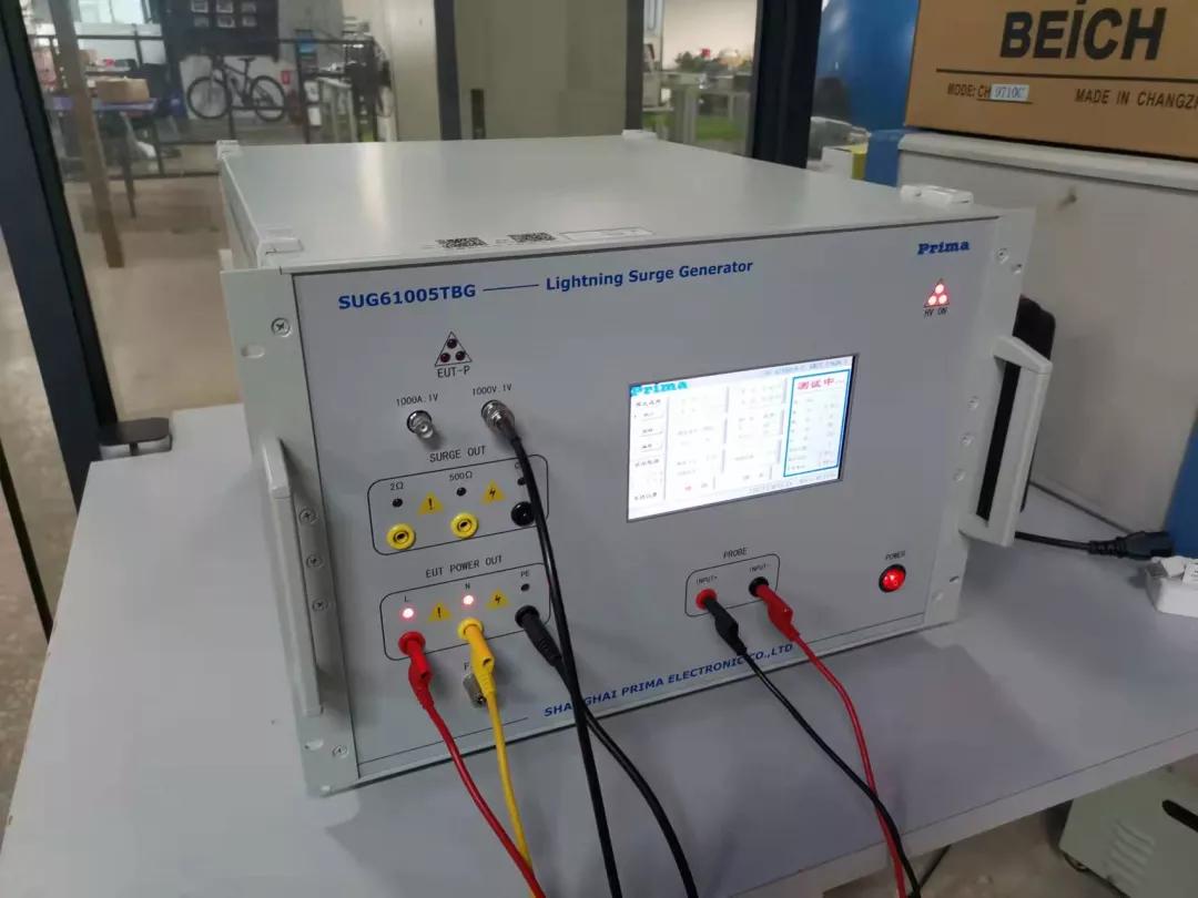 电源打浪涌时如何测试残压,哪一类灯具要测浪涌