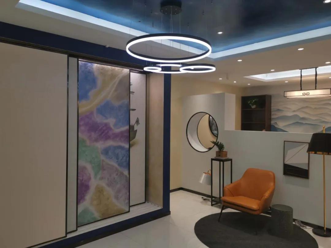 立邦艺术涂料店面,立邦最新专卖店效果