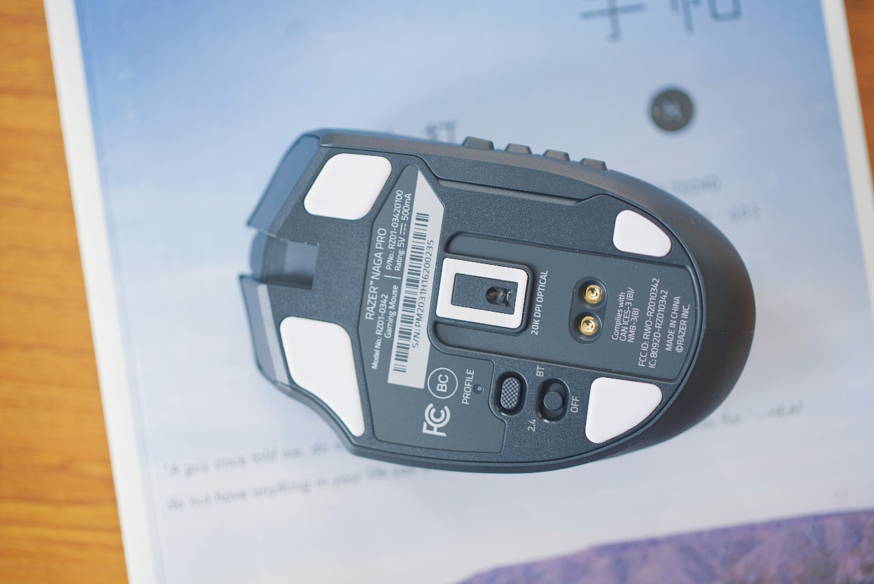 雷蛇那伽梵蛇左手版有线鼠标,razer雷蛇鼠标标准版测评