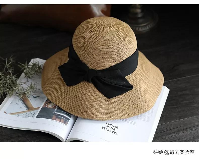 新型女士帽,户外防晒女帽折叠