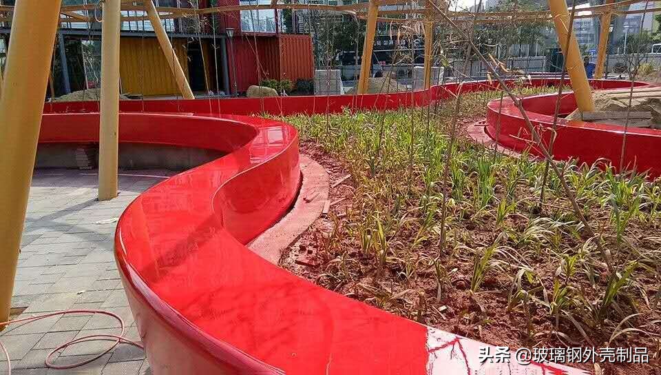 室内外玻璃钢休闲座椅长凳户外广场座椅异形玻璃钢家具景观坐凳