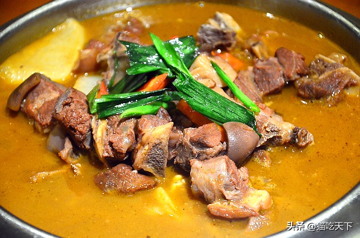 土龙羊肉汤,清补凉炖羊肉鸡汤