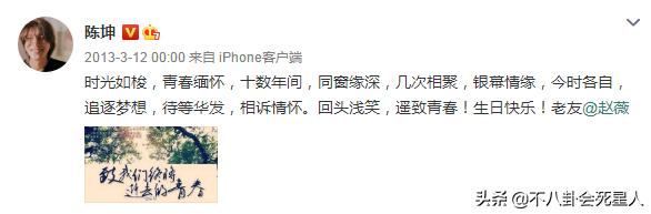 陈坤和赵薇最近的关系,陈坤和赵薇谁更好