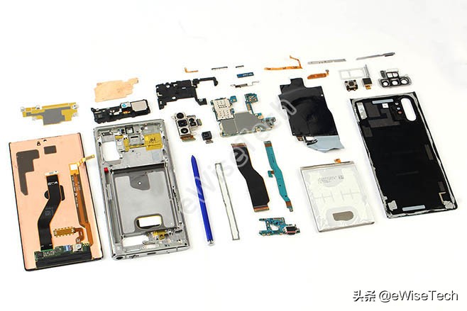 eWiseTech拆解：Note10+5G的S-Pen都更新了哪些？