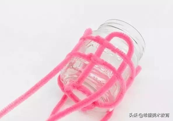 美育节手工作品表现美好假期,画室美术创意手工课