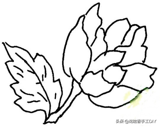 怎么学刺绣教程简单易学,刺绣技巧叶子的刺绣针法