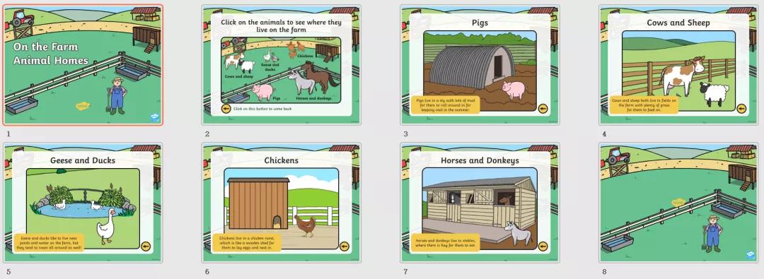 精美的英语教学ppt,英语教学分享ppt模板