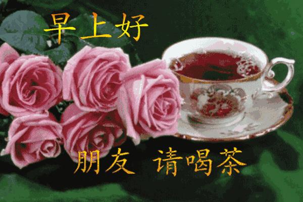 早上好动态图片大全最美问候,最美早上好祝福语动态美图