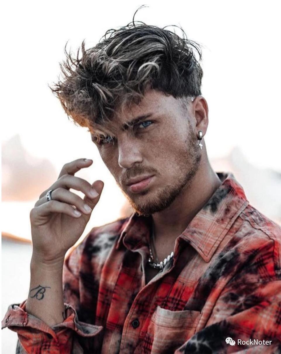 男士商务发型2021流行发型,男士发型2021流行发型烫发