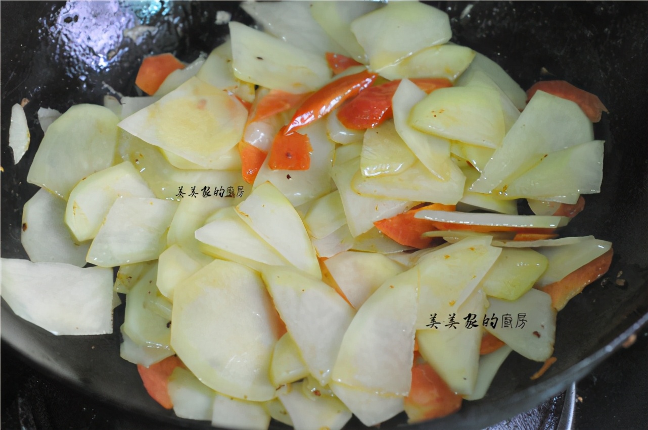 3种素菜一锅炒经济实惠简单美味,这三种菜一起炒简直好吃到没话说