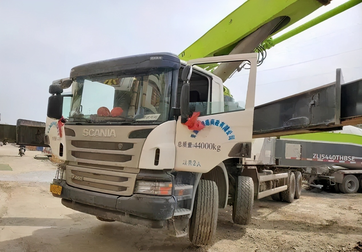 斯堪尼亚73米泵车,斯堪尼亚56m泵车