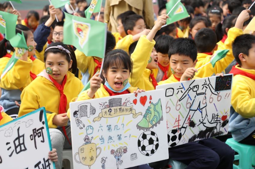 盐道街小学得胜分校足球联赛,沙湾路小学班级足球联赛火热开赛