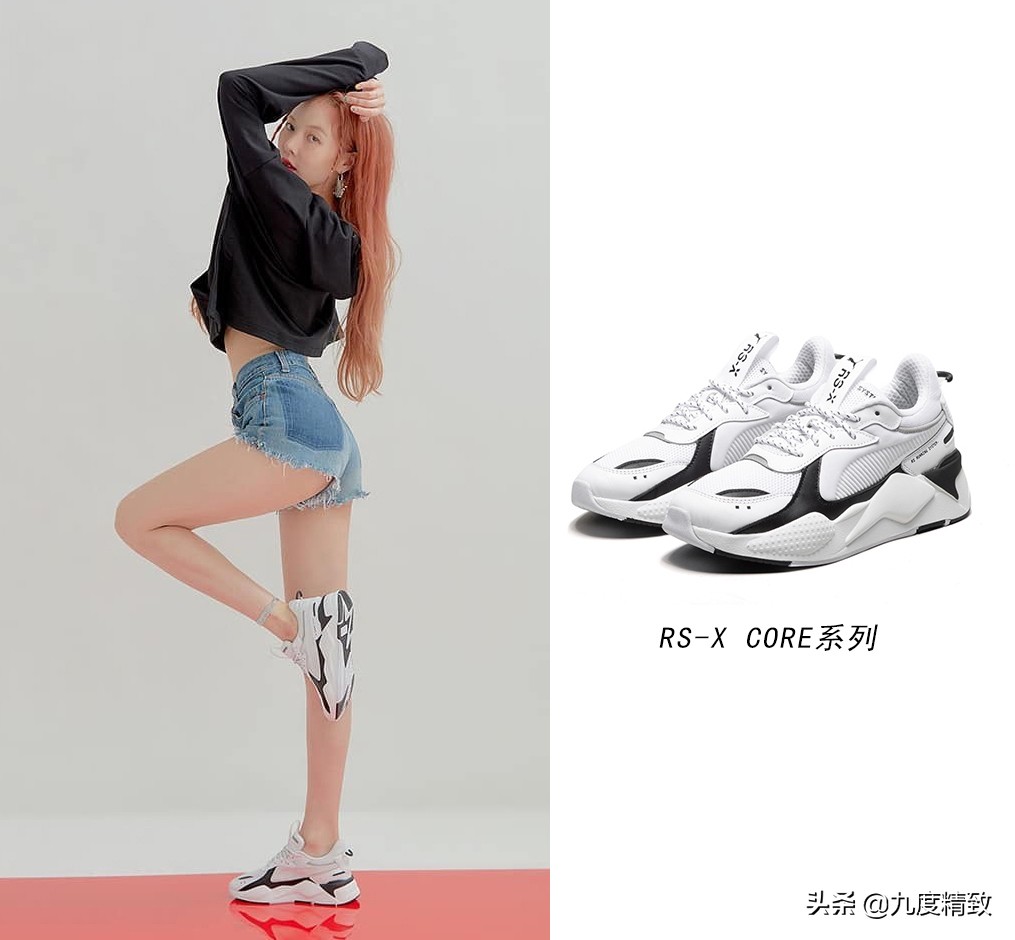 如何把运动风穿出性感？小野马泫雅和PUMA的组合还不错！