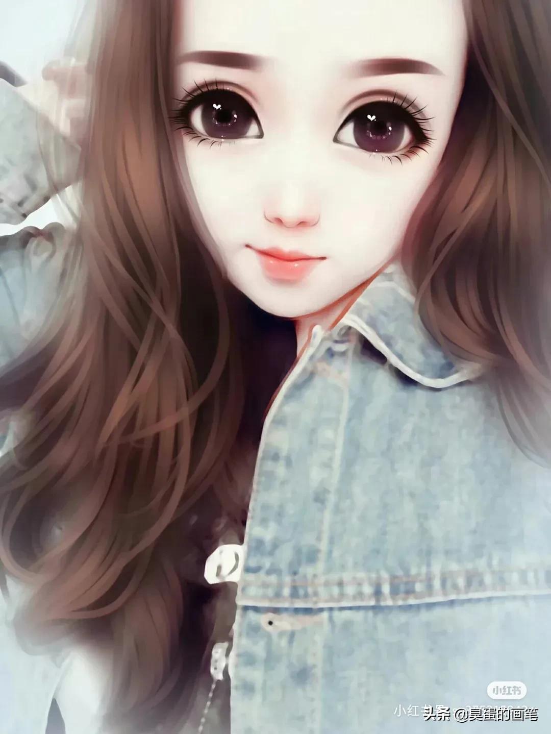 卡通布娃娃头像可爱呆萌,奶凶奶气的可爱头像真人好看