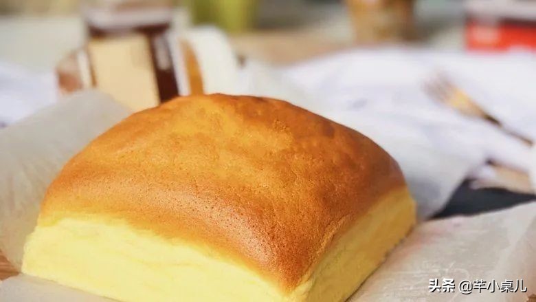 古早蛋糕慢速教程,八寸古早戚风蛋糕翻车