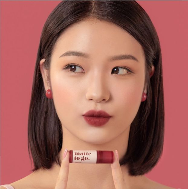 immeme柔雾哑光口红,韩国immeme小圆管口红