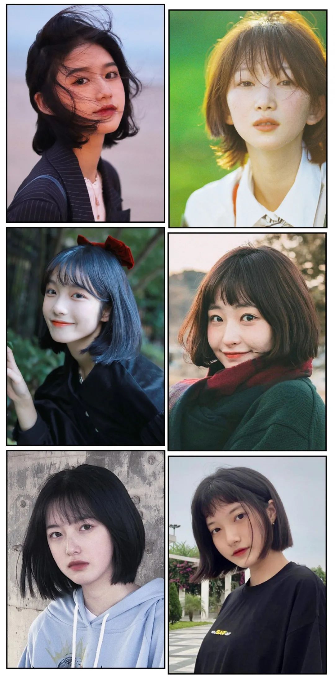 短发烫发2021流行发型40-50岁,2021年显脸小最流行的发型