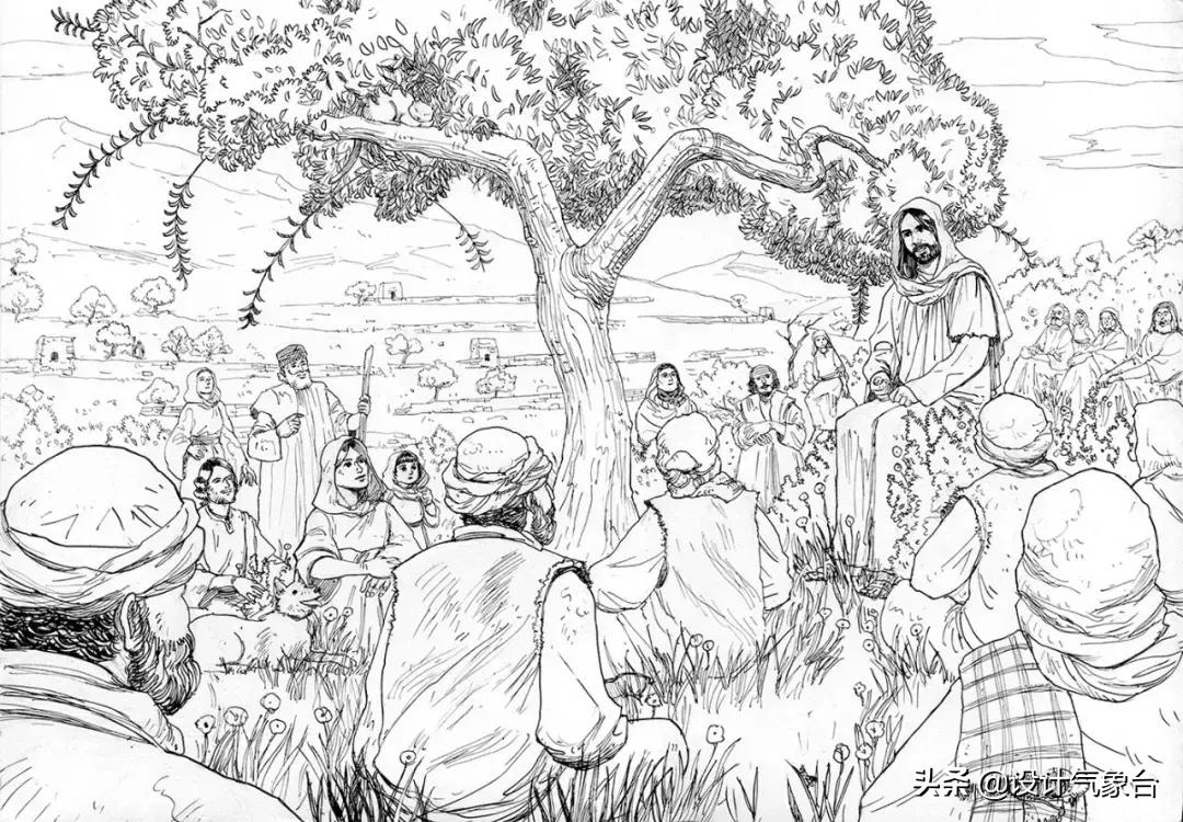 曹冲称象小学课本插图,曹冲称象绘画完整版