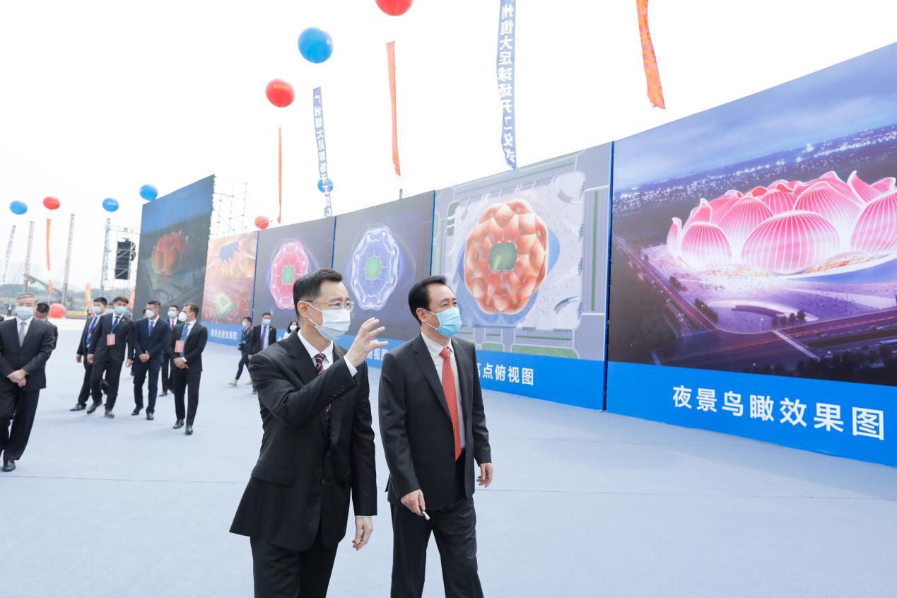 许家印恒大足球场规划图,广州恒大足球王朝缔造者许家印