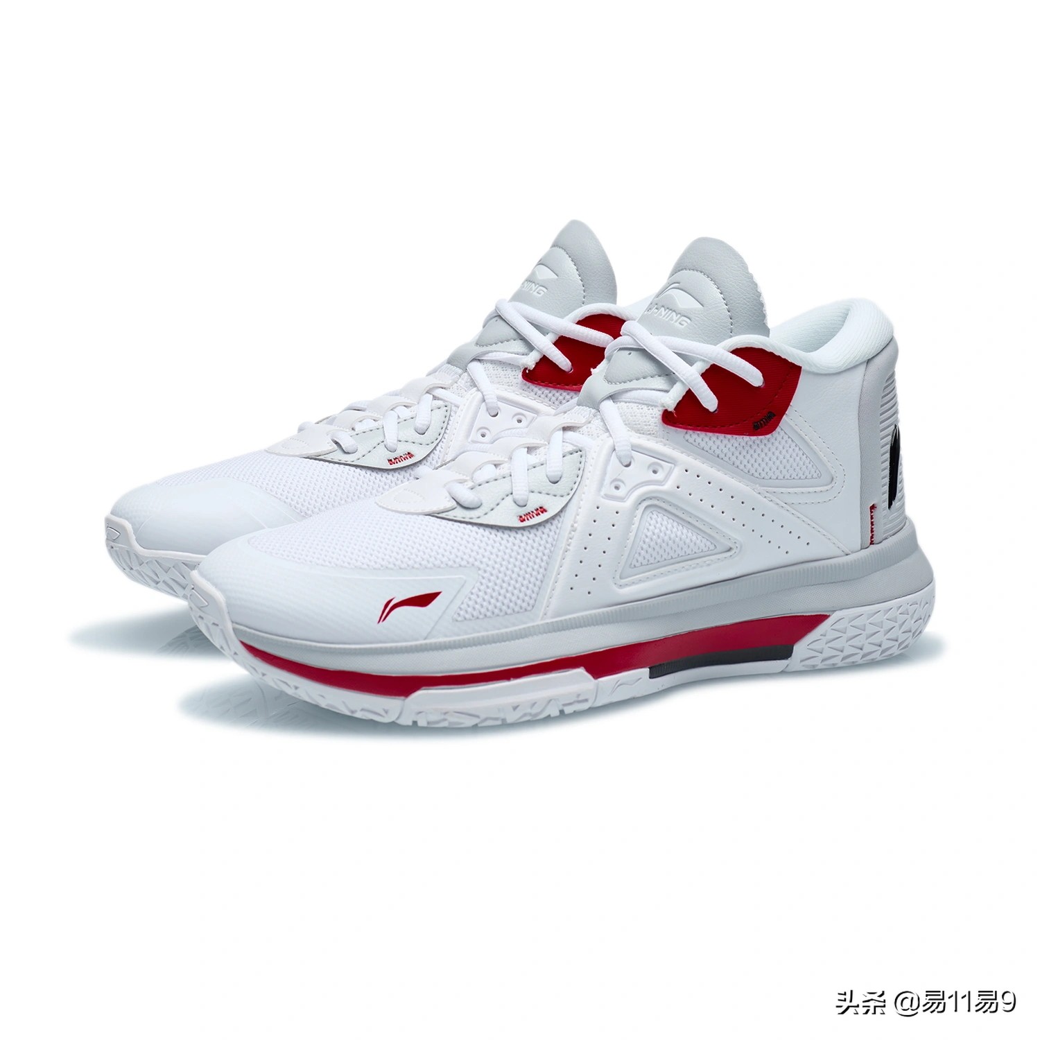 李宁队徽emblem篮球鞋测评,李宁队徽emblem淡奶紫篮球鞋