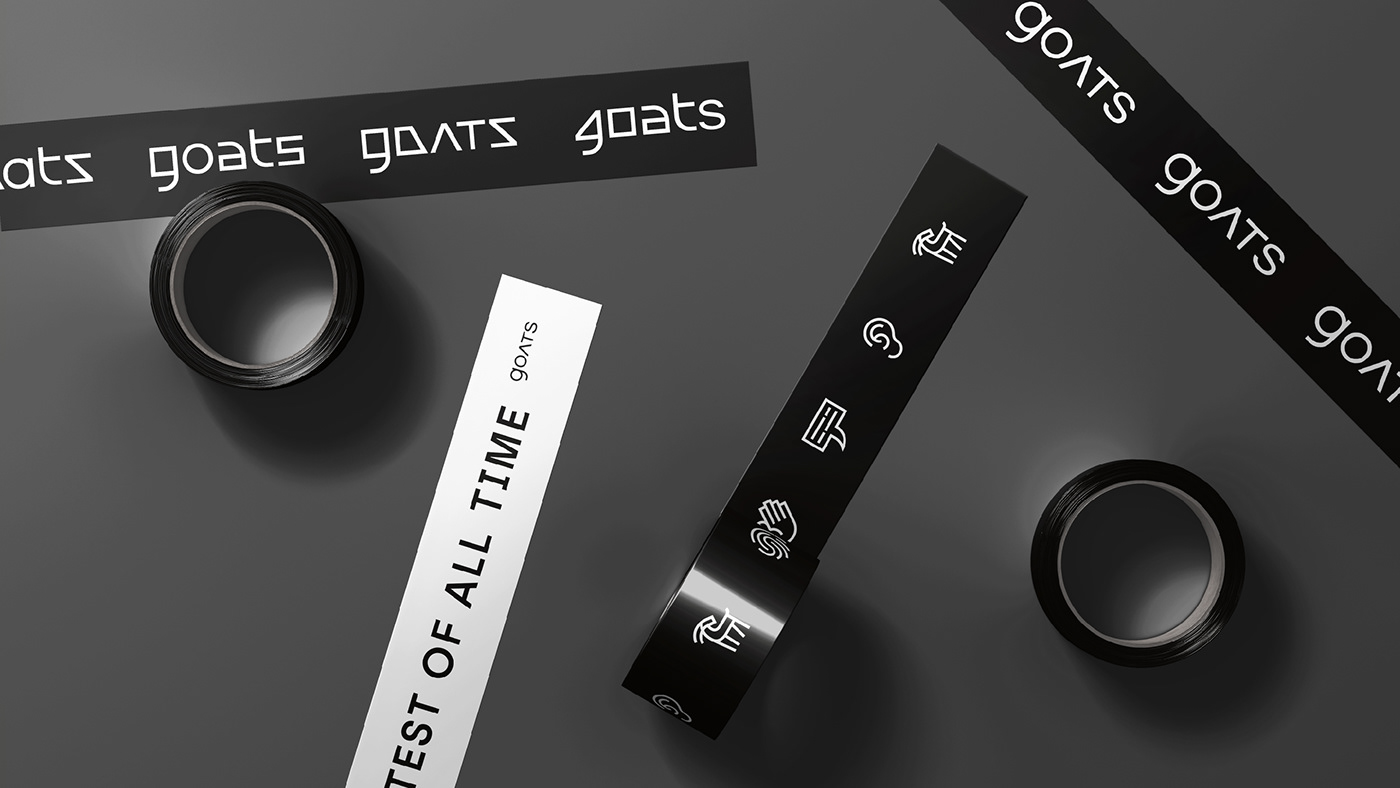 平面设计|G.O.A.T.传播咨询集团品牌形象设计