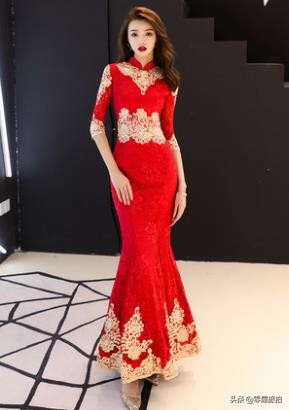 结婚当天新娘穿哪款敬酒服好看,结婚新娘敬酒服夏季推荐