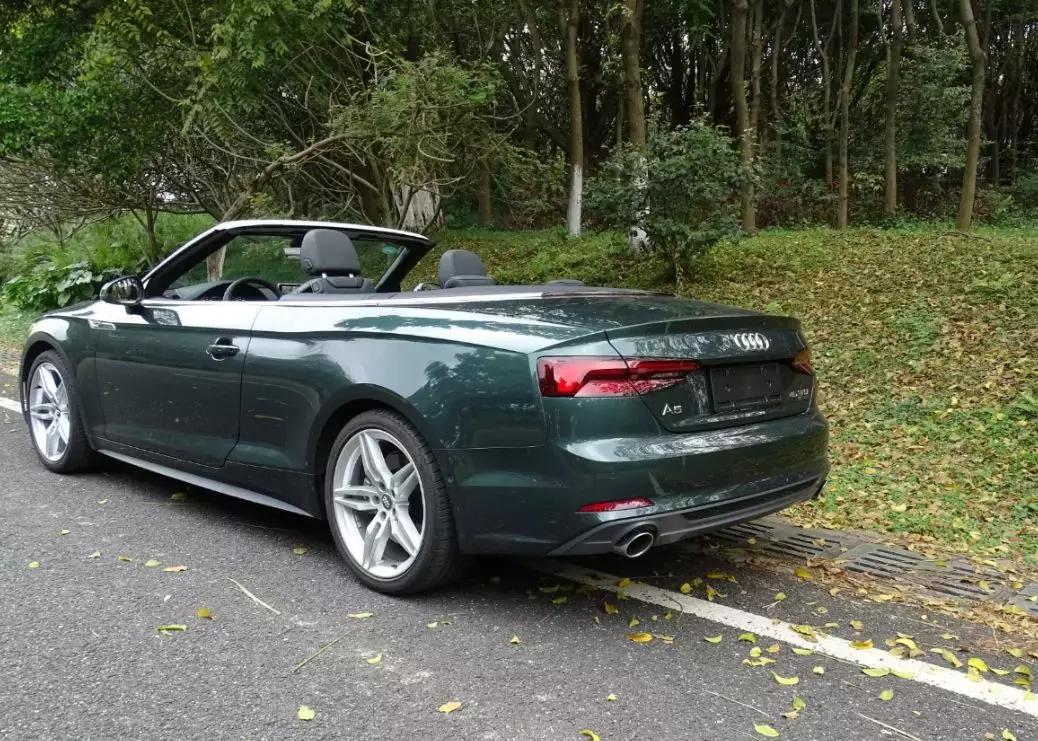2018奥迪a5cabriolet敞篷2手,奥迪a5sportback45tfsi四驱版