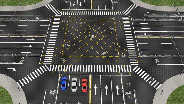 保定市东风路与朝阳大街路口,朝阳大街与东风路交叉口