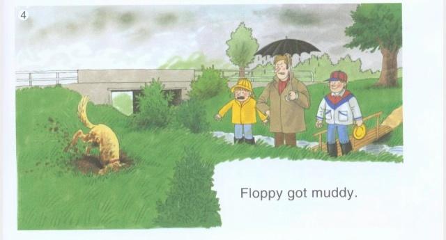 1级绘本（B）Lesson26：Floppy狗与兔子的两次悲惨相遇