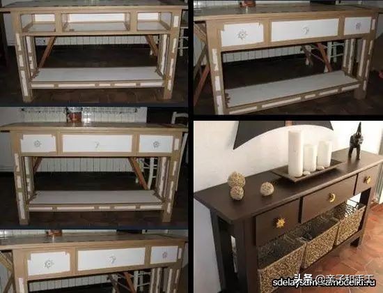 只用瓦楞纸就可以做出一件件家具，简直酷爆了