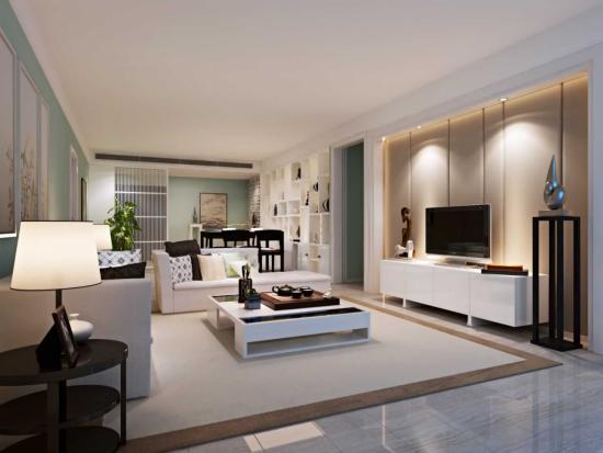 悬空背景墙电视柜高度尺寸推荐,客厅电视柜高度和插座尺寸