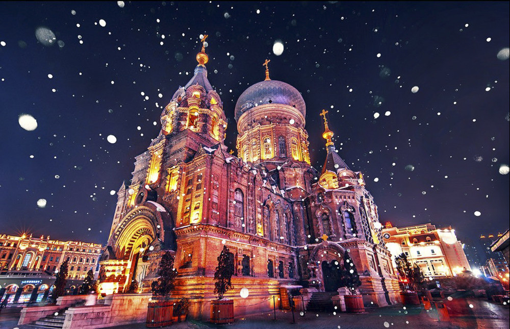 冬季去哈尔滨看雪一定别忘了,北国冰城哈尔滨