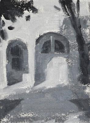 彩绘画教程入门风景画,绘画入门零基础风景画