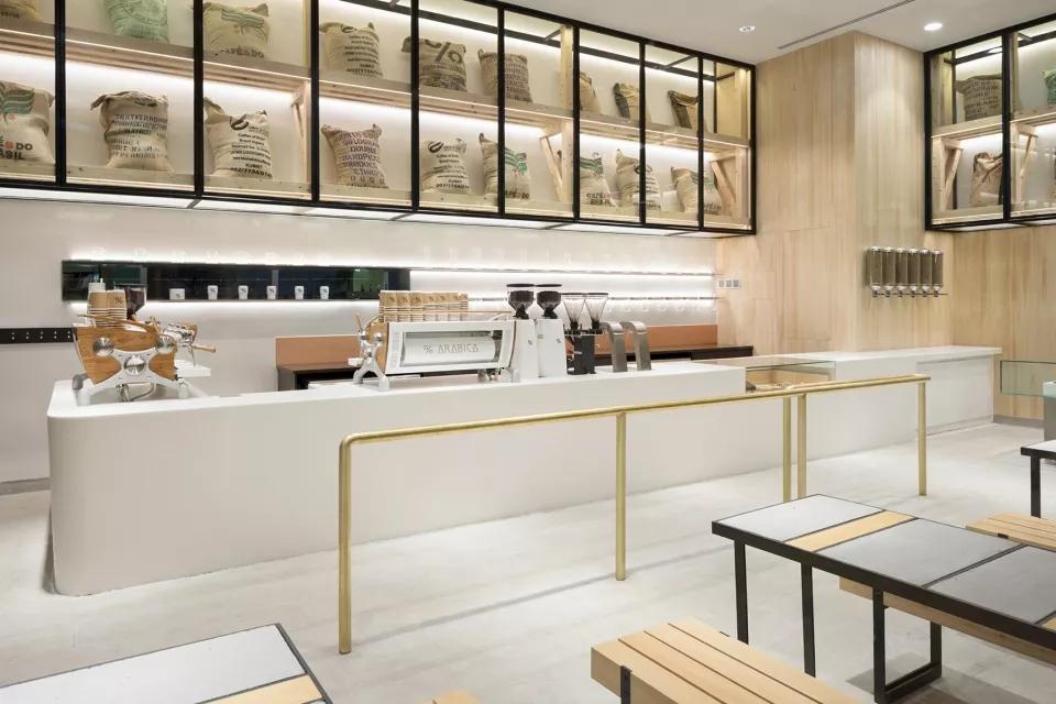 上海神秘咖啡品牌%Arabica，日本设计师青山周平、佐藤大亲自操刀