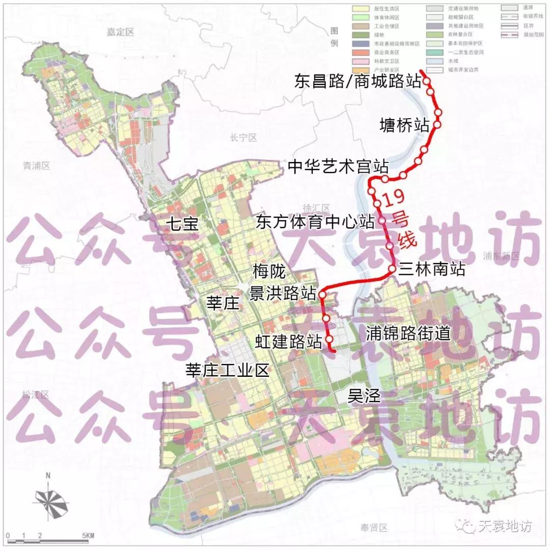 上海地铁19号线换乘,上海未来19号地铁站
