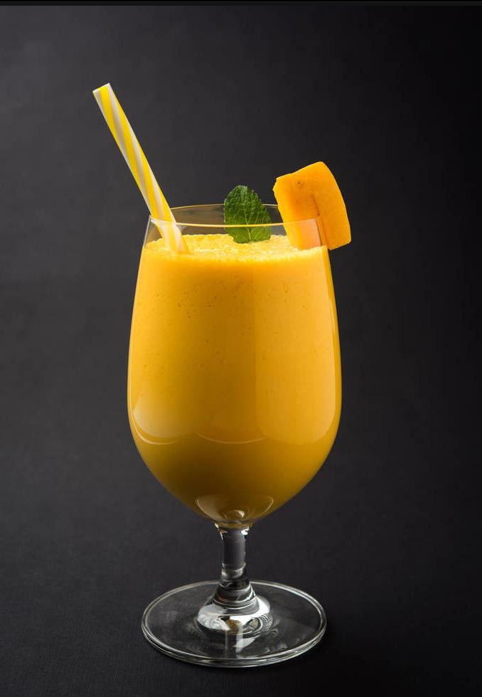 情人节来一杯甜甜蜜蜜的芒果酸奶，酸甜开胃，像极了甜甜的恋爱