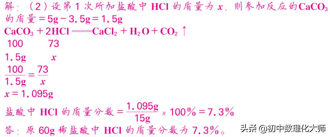 根据化学方程式用差量法计算,化学溶质质量分数