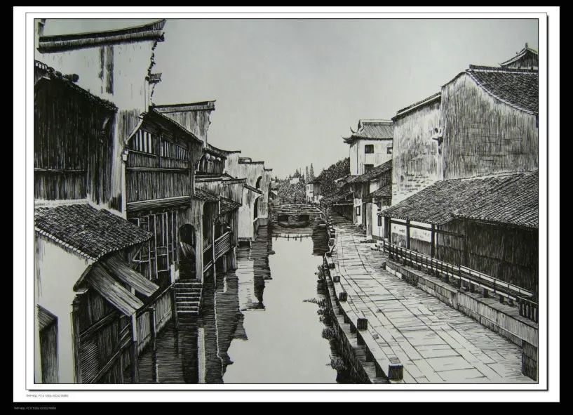 新一代中国钢笔画领军人物,极品五大钢笔画简直美爆